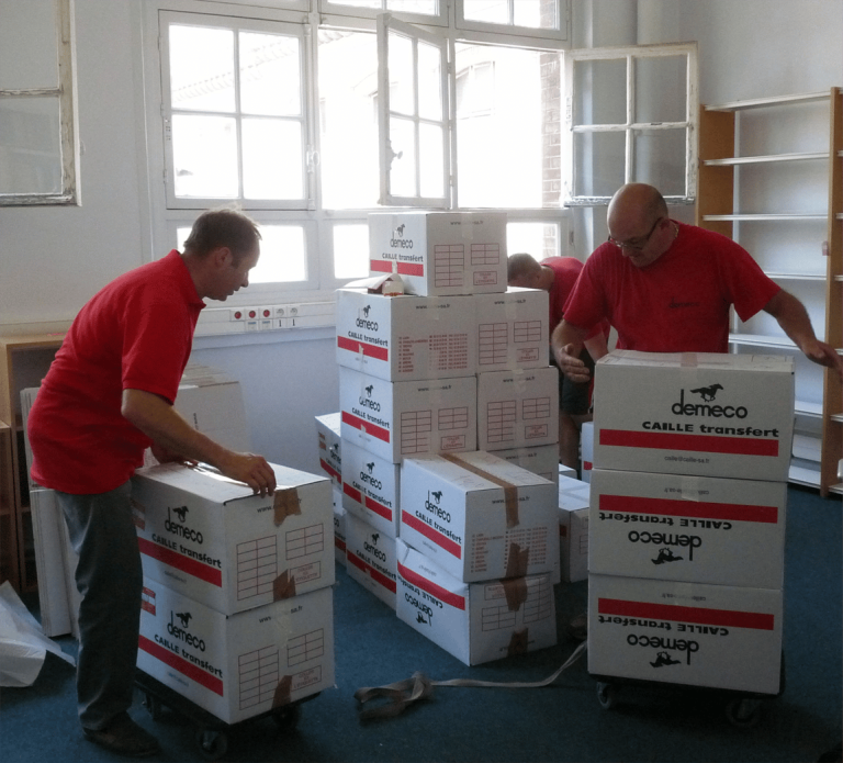 cartons demenagement