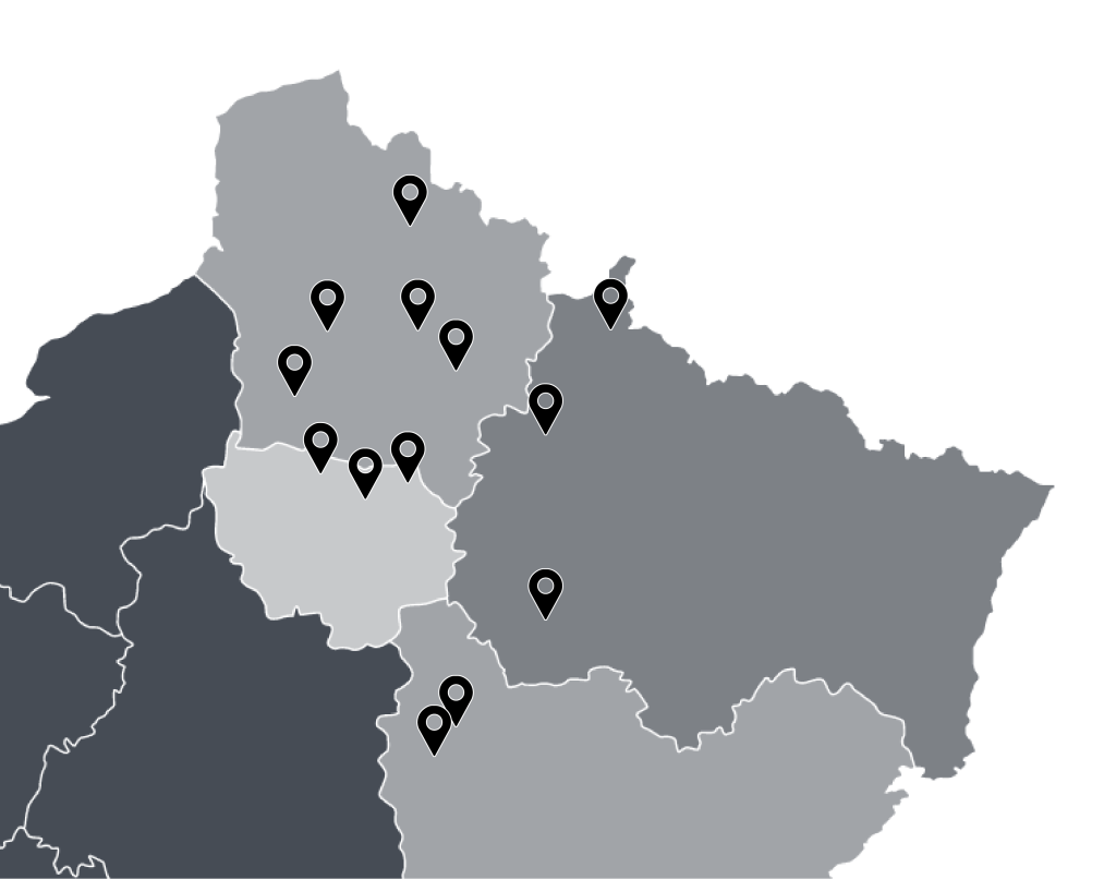 carte de france caille demeco