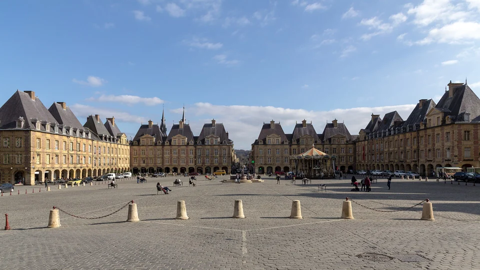 La place Ducale, au cœur de Charleville-Mézières.