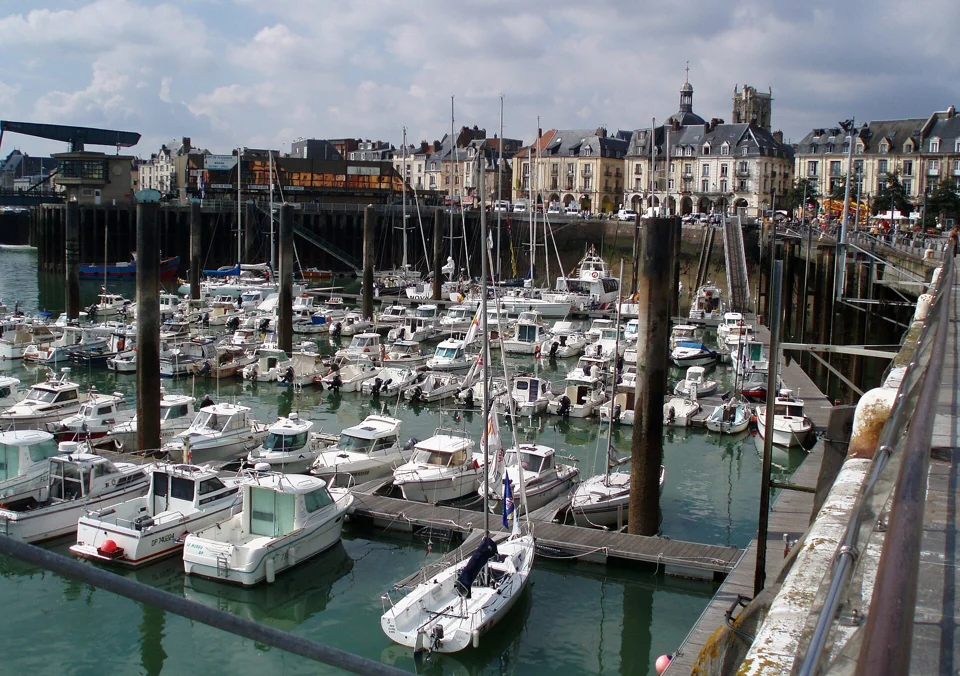 Le port de plaisance de Dieppe.