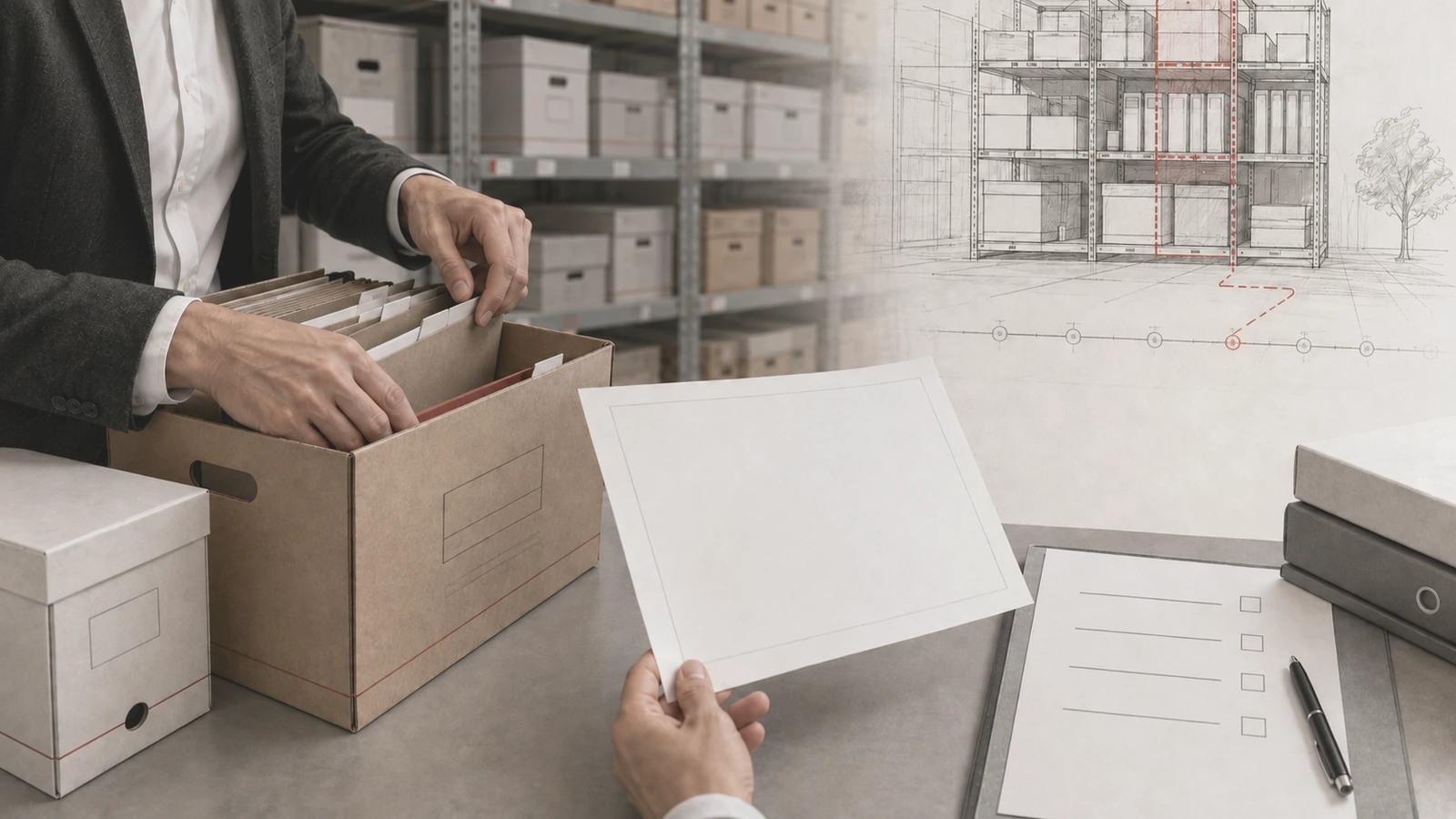 Archivage comptable et fiscal : illustration